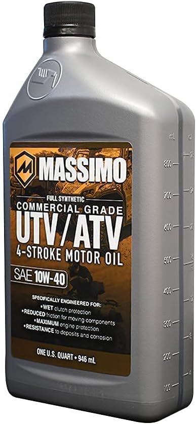 10W-40 Full Synthetic Oil 1 Qt. 2packs I496871