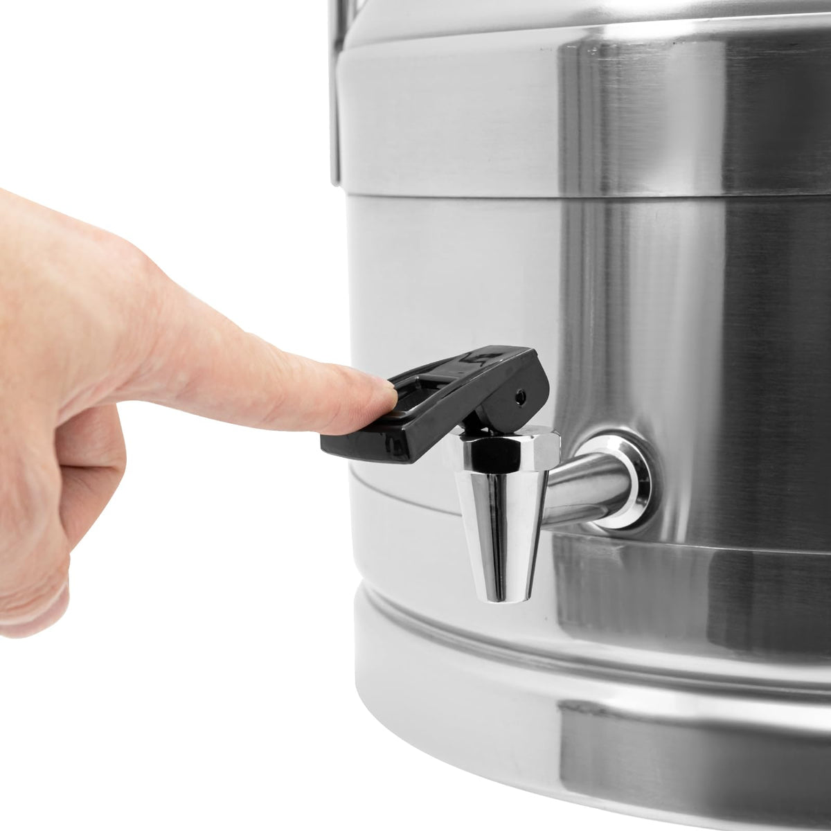 20L Stainless Steel Milk Bucket with Spigot C919807