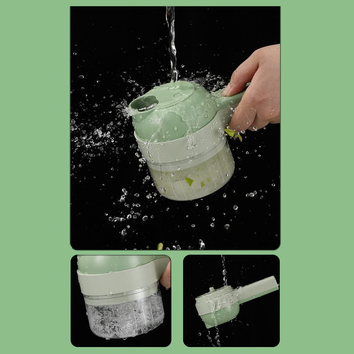 4 in 1 Handheld Electric Vegetable Cutter Set J23315