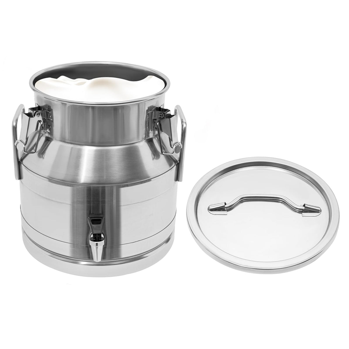20L Stainless Steel Milk Bucket with Spigot C919807