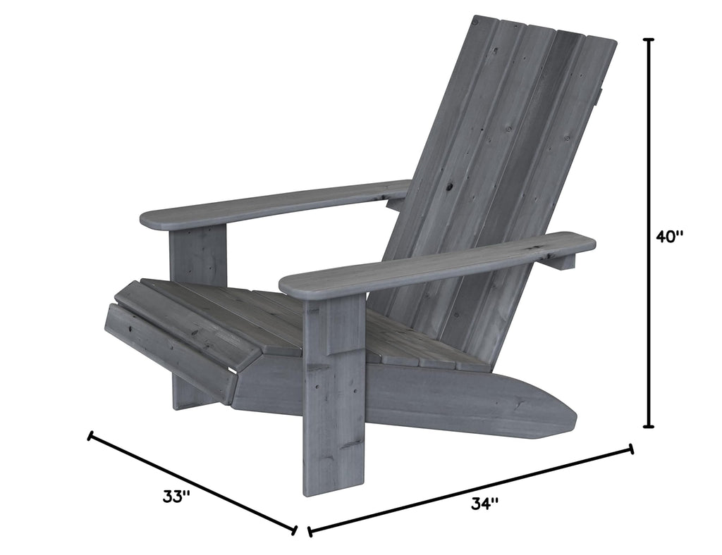 Cedar Adirondack Chair W320