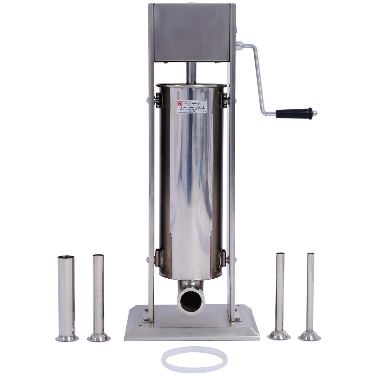 Stainless Steel Vertical Sausage Stuffer 15LB/7L Z774131