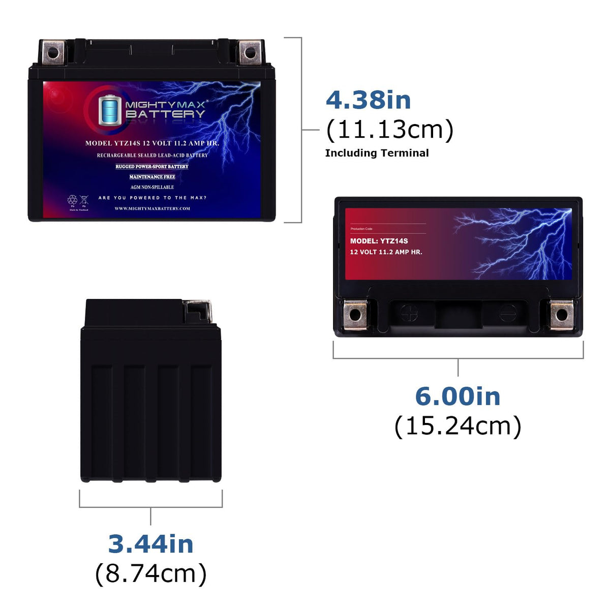 12v 11.2Ah 230CCA Battery Q5285
