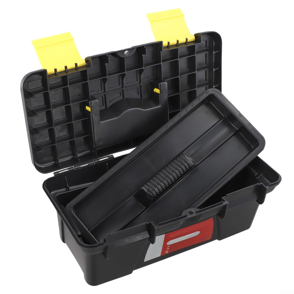 10 Inch Plastic Toolbox with 2-Layer Organization Q353230