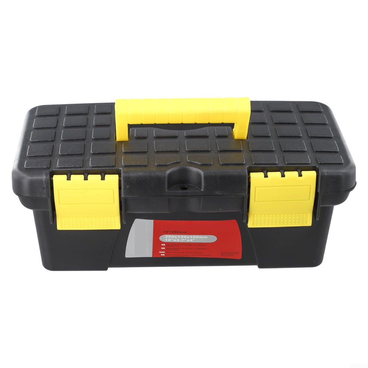 10 Inch Plastic Toolbox with 2-Layer Organization Q353230