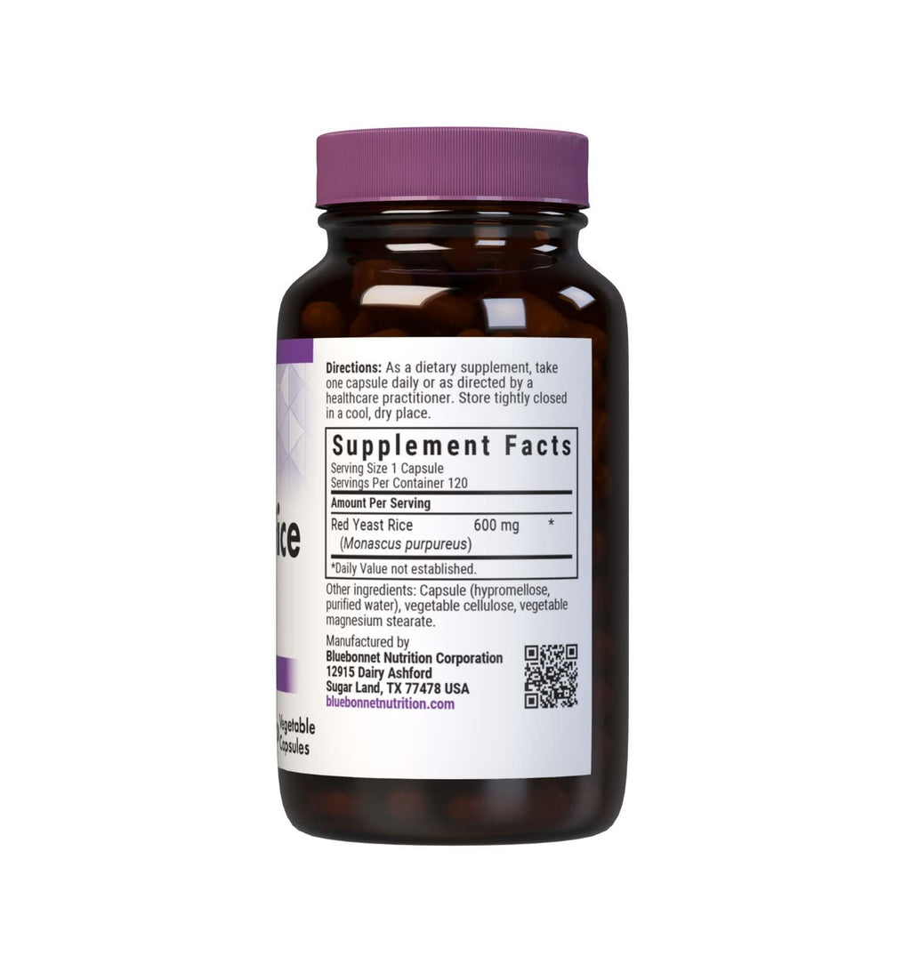 Red Yeast Rice 600 mg 120 Vegetable Capsules M213