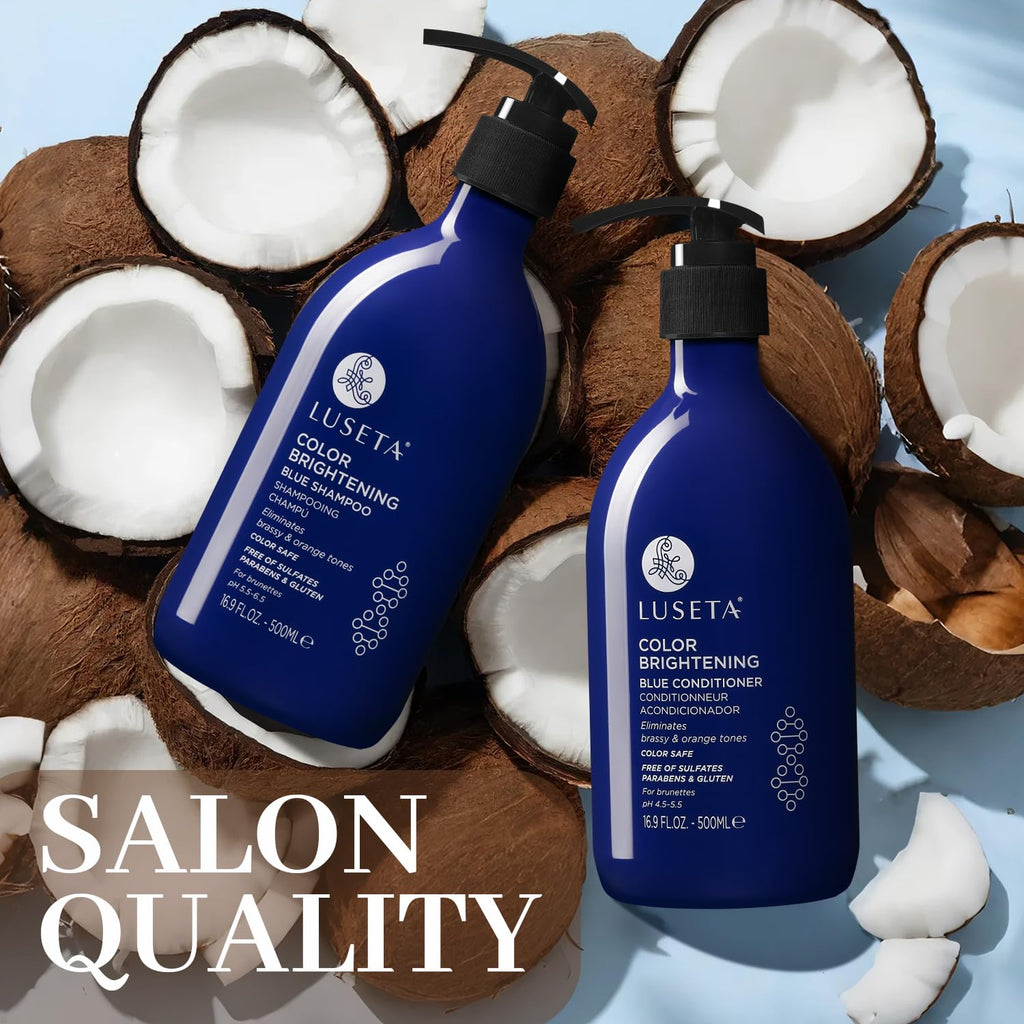 Blue Shampoo & Conditioner Set 2x16.9oz W824
