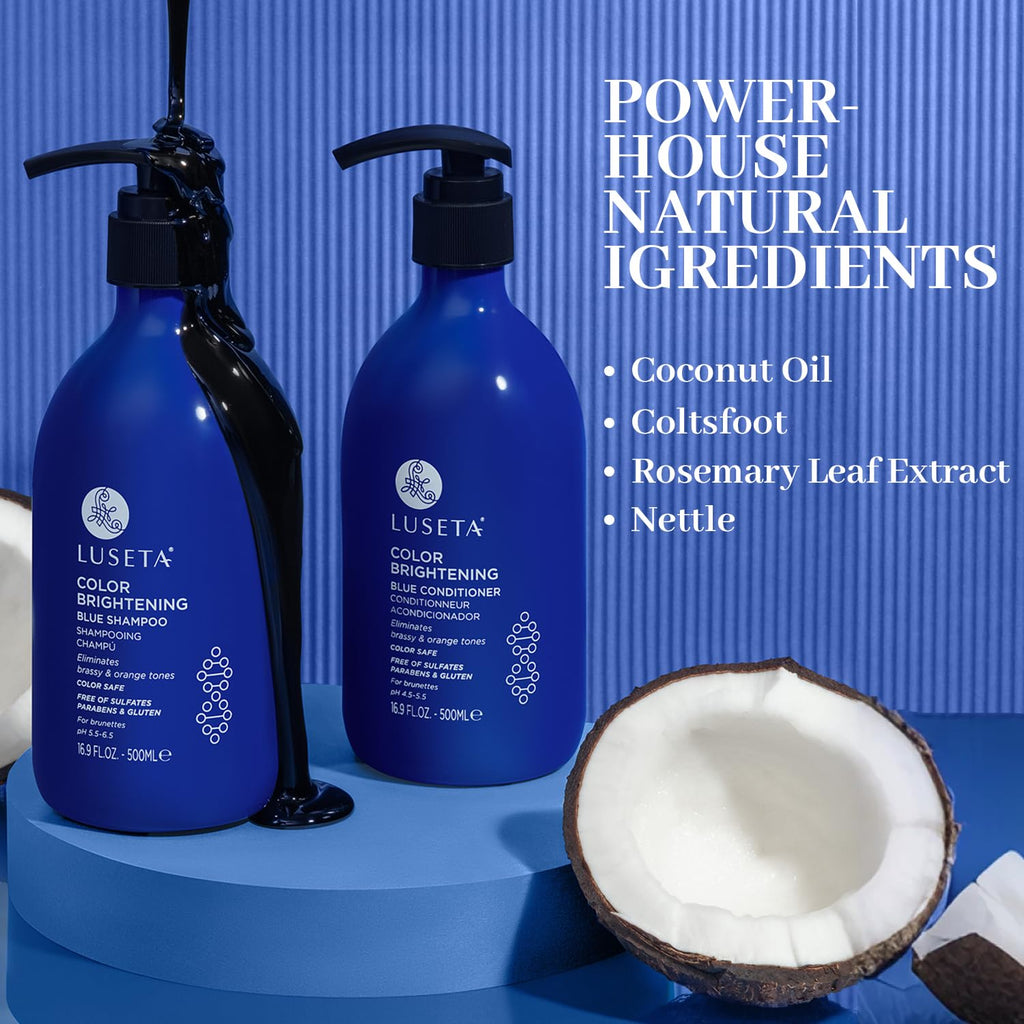 Blue Shampoo & Conditioner Set 2x16.9oz W824