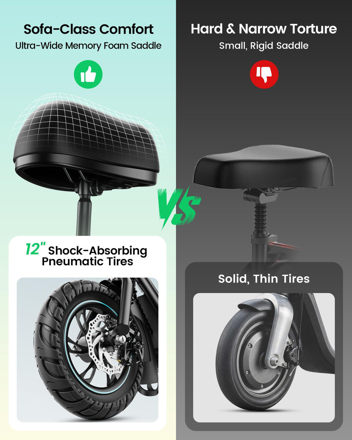 Electric Scooter with Seat B20208