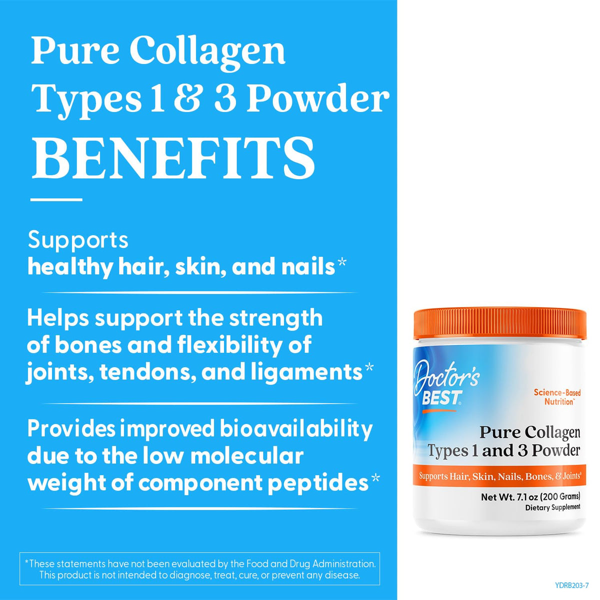 Pure Collagen Powder 7.1 oz B567632