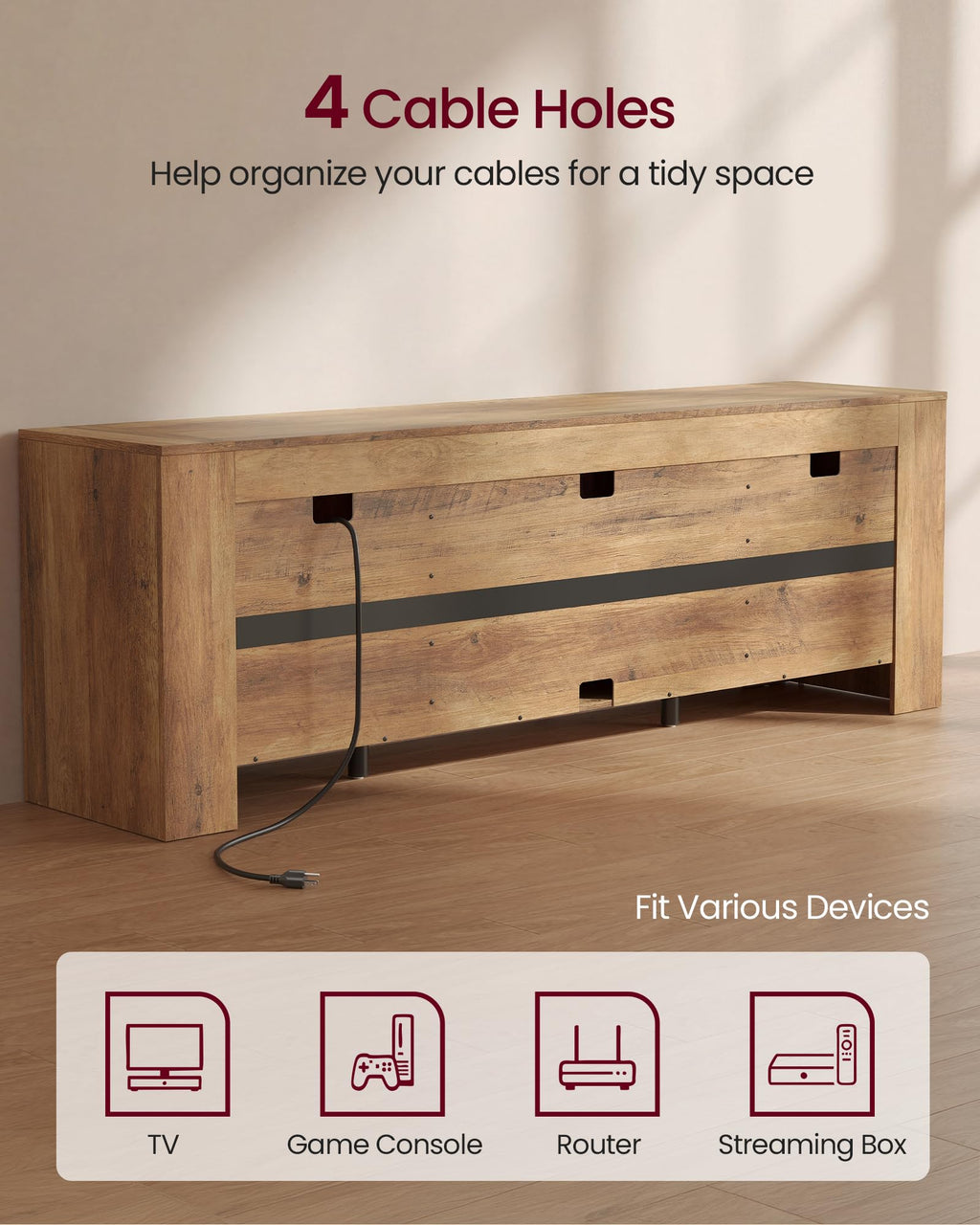 TV Stand with Storage U6432