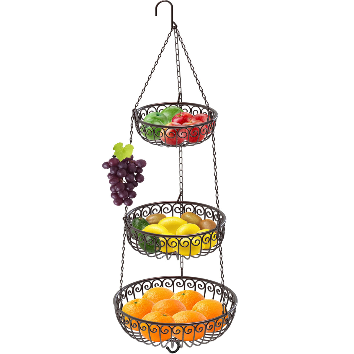 3-Tier Hanging Fruit Basket W6568