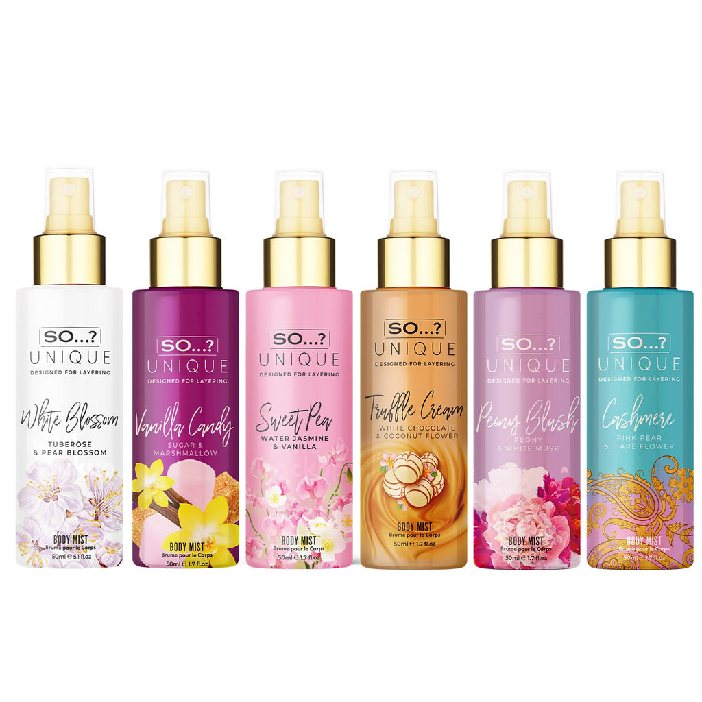 Unique Body Mist Set, 6 pcs N498641