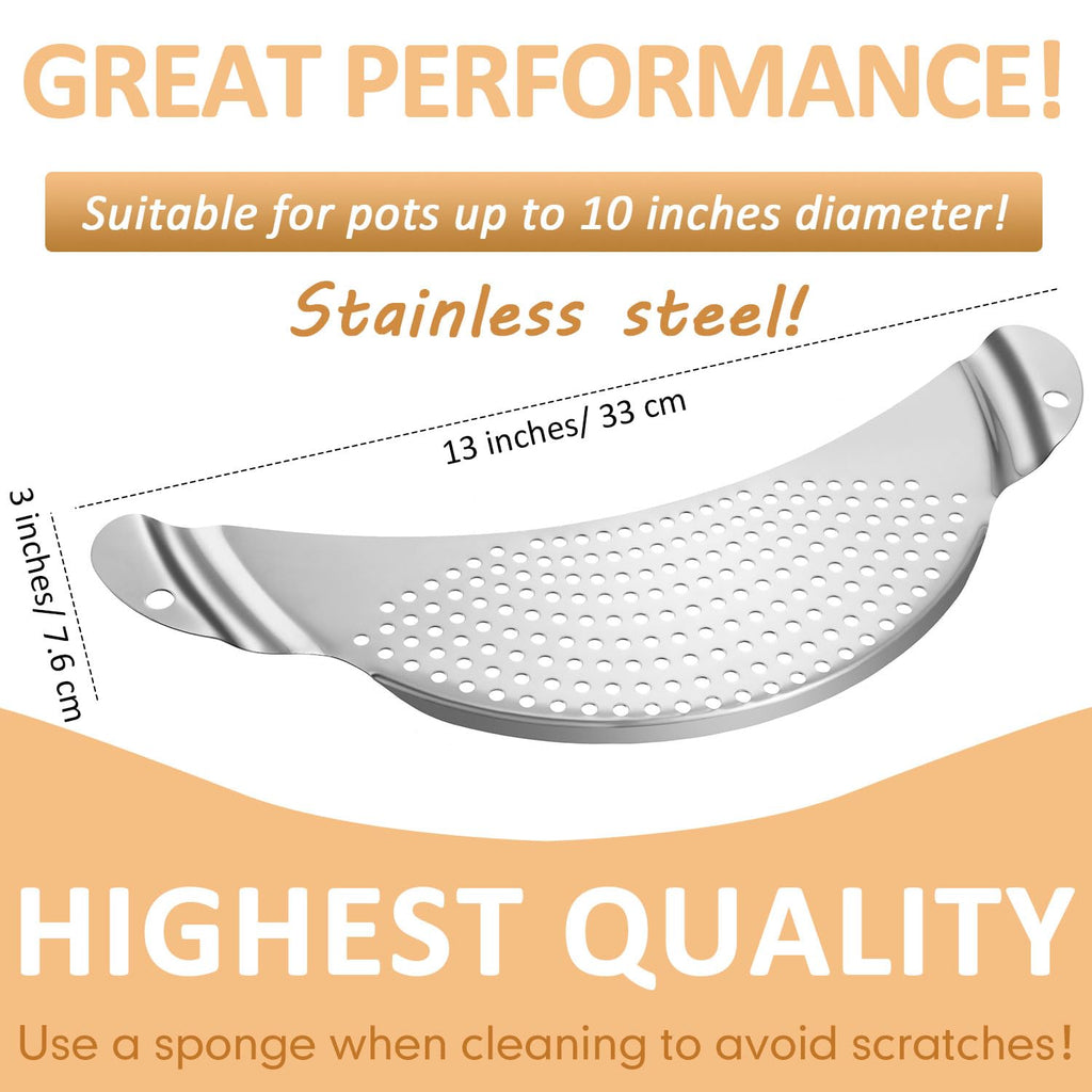 2 Pieces Pot Strainer with Handle X908269