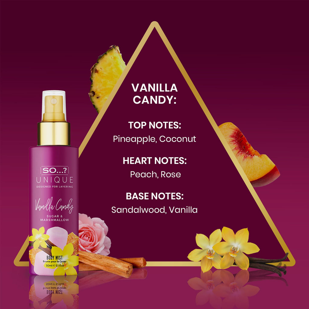 Unique Body Mist Set, 6 pcs N498641