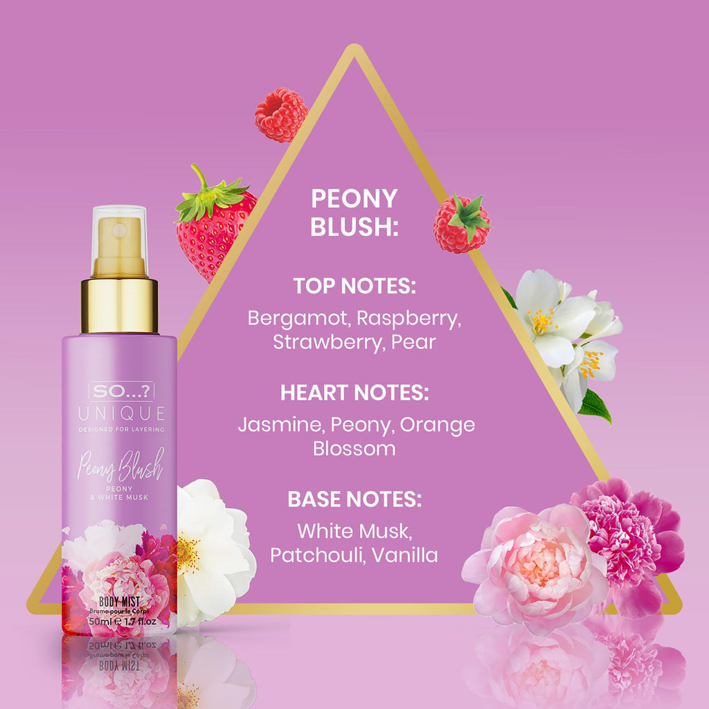 Unique Body Mist Set, 6 pcs N498641