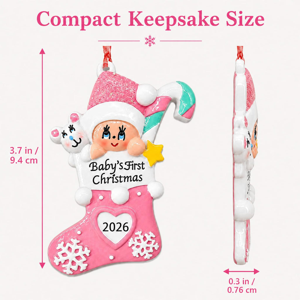Baby's First Christmas Ornament 2026 T2161