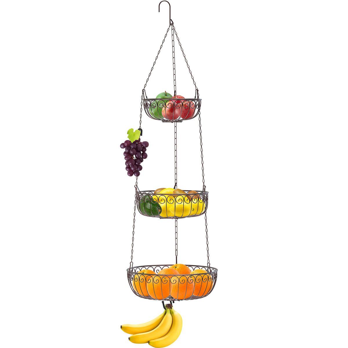 3-Tier Hanging Fruit Basket W6568