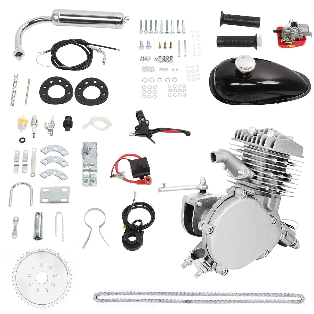 2-Stroke 100cc Bicycle Motor Kit N2586