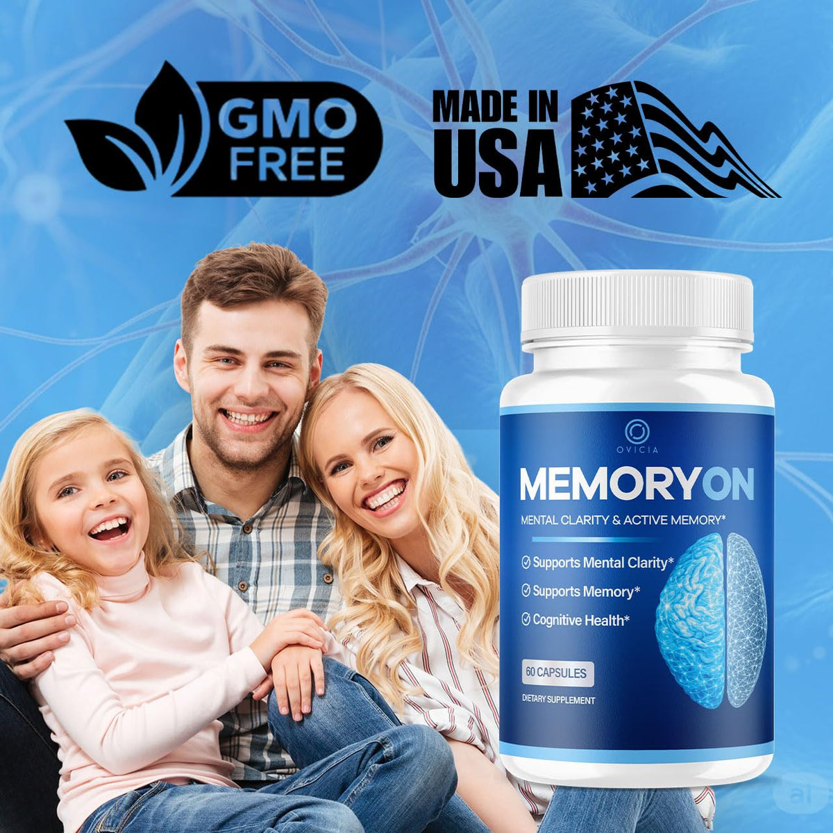 120 Capsules Memory Support Pills S7143