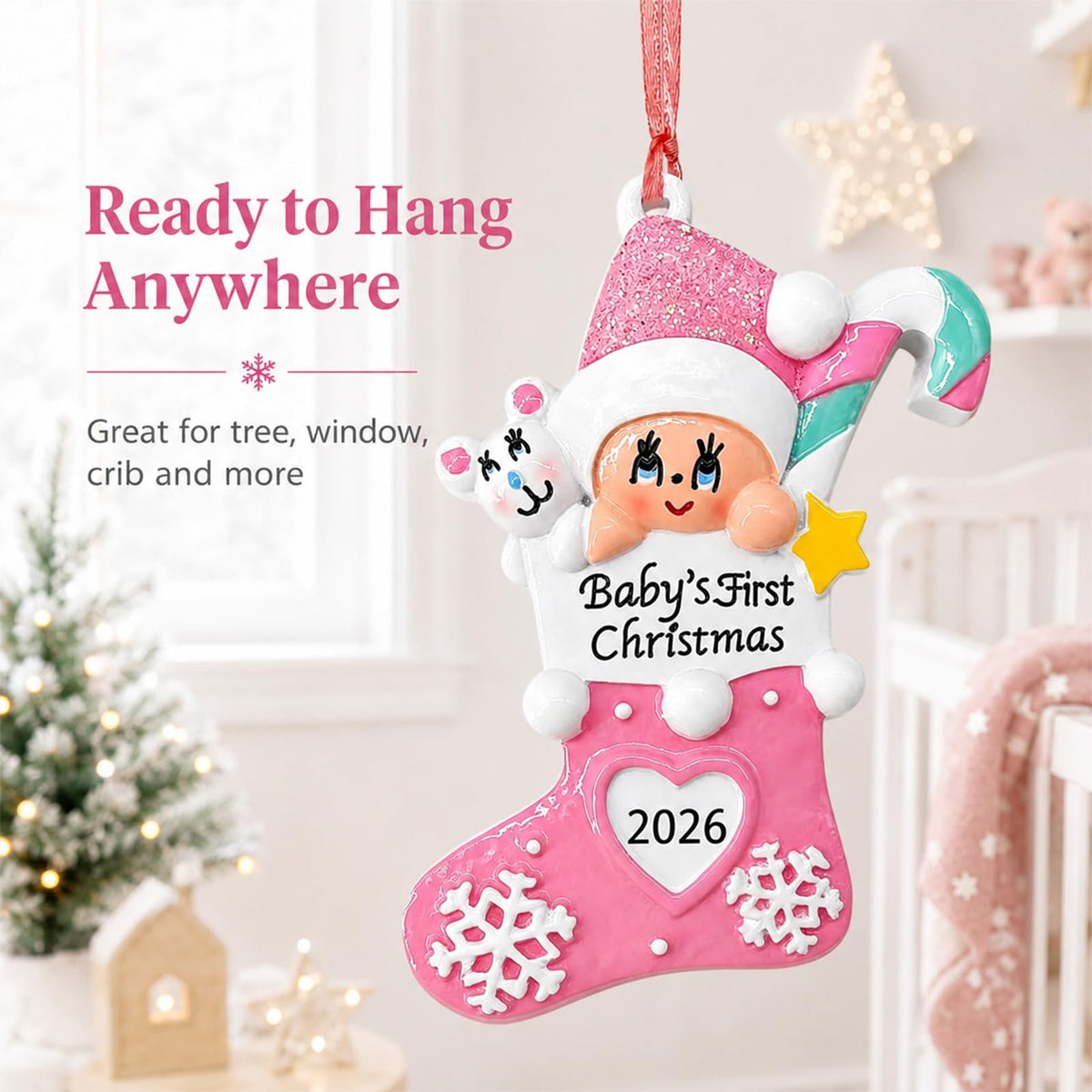 Baby's First Christmas Ornament 2026 T2161