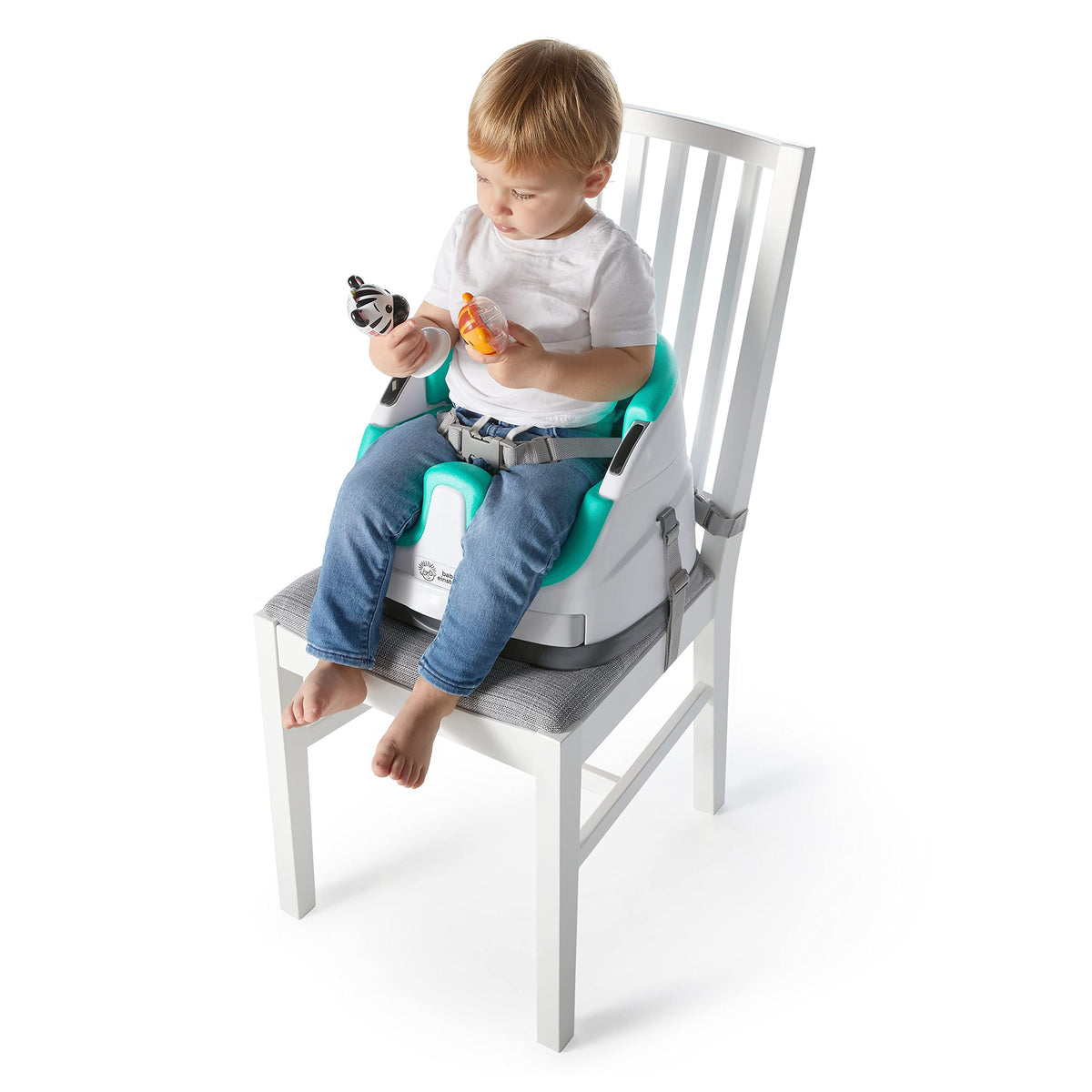 Booster Feeding & Floor Activity Seat with Self-Storing Tray R8787