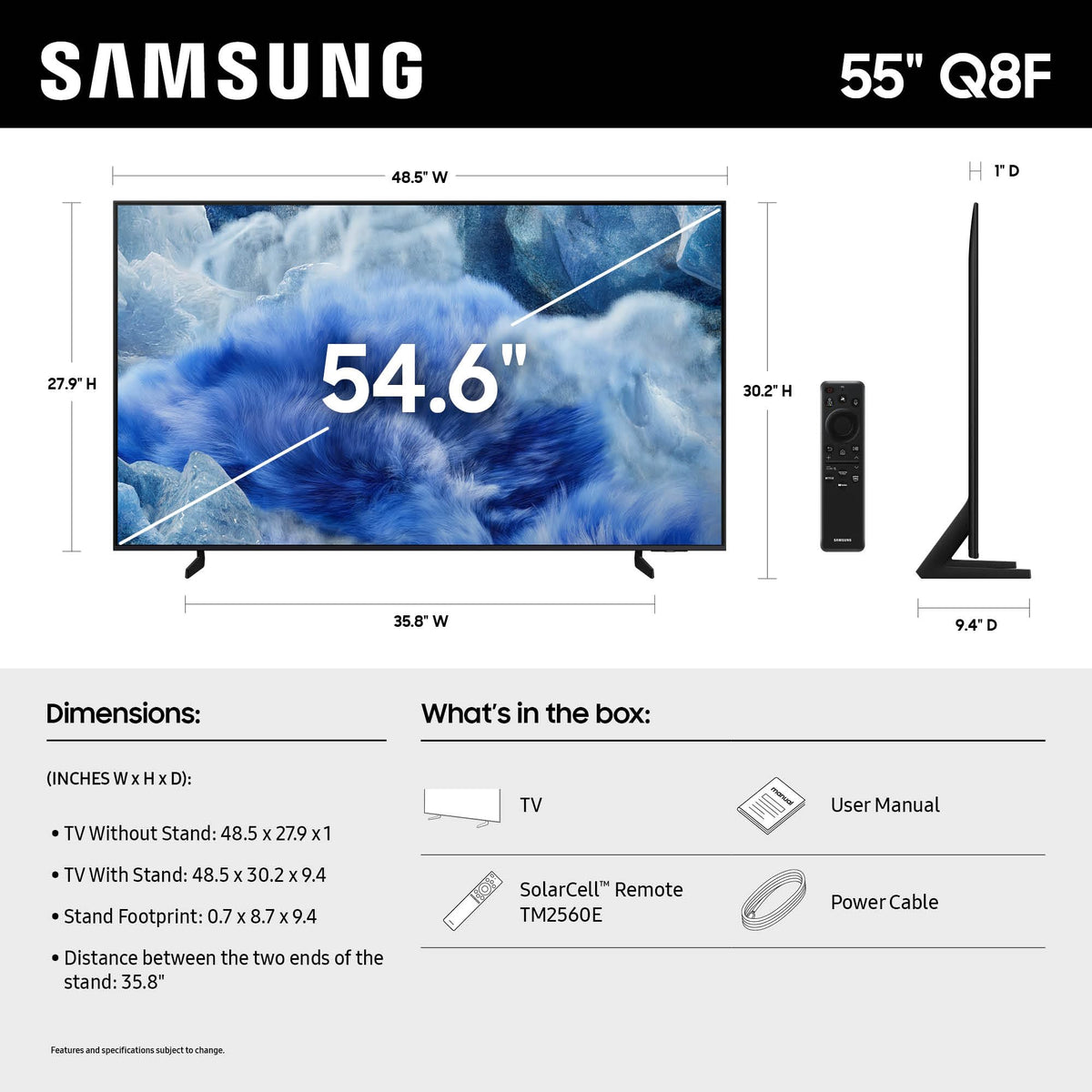 55-Inch 4K UHD Smart TV E221