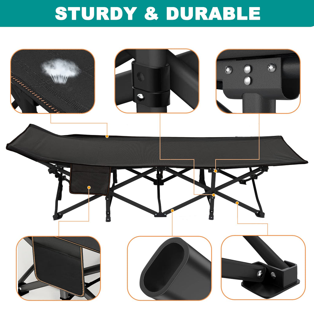 Folding Camping Cot with Mattress Z21056