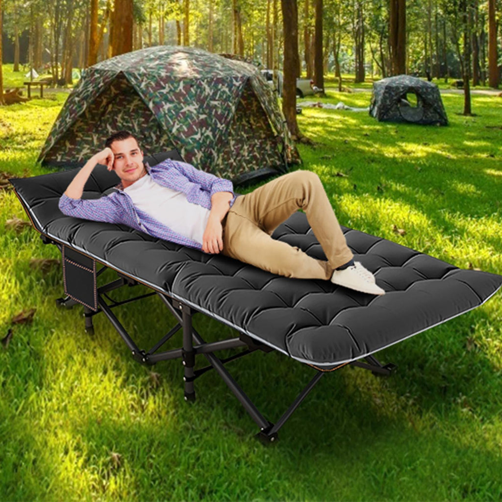 Folding Camping Cot with Mattress Z21056