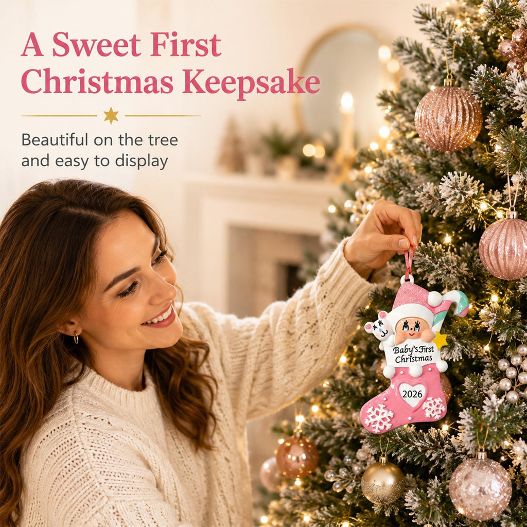 Baby's First Christmas Ornament 2026 T2161