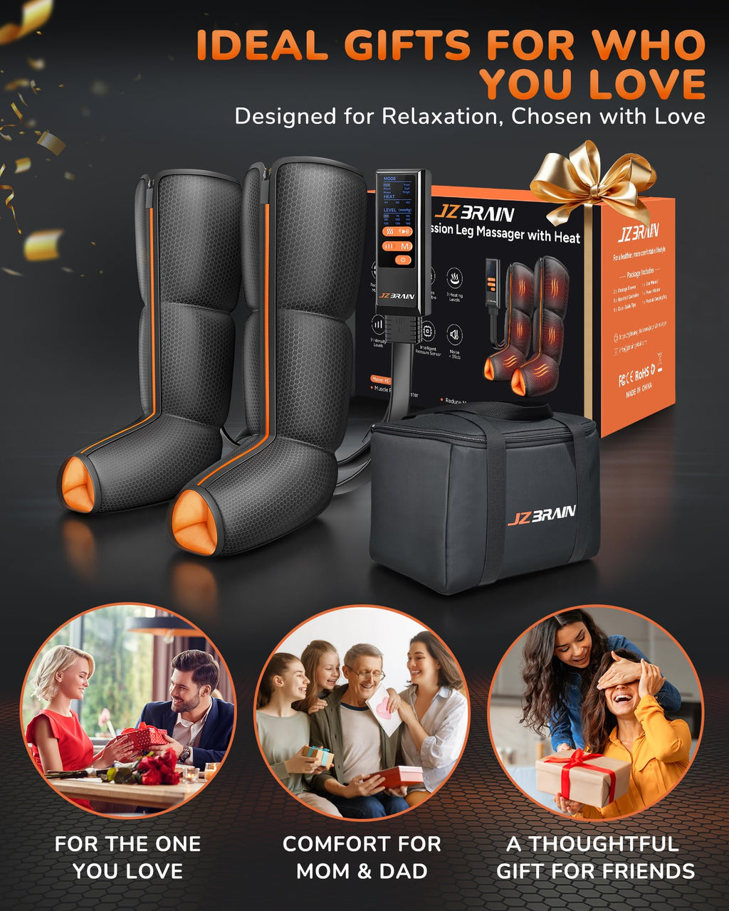Leg Compression Massager with Heat J94440