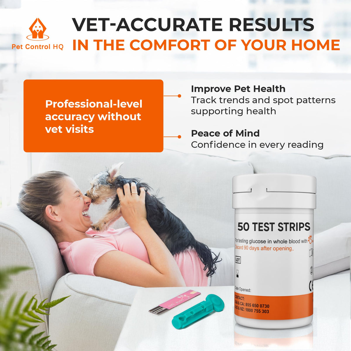 50 Test Strips Glucose Monitor F49152