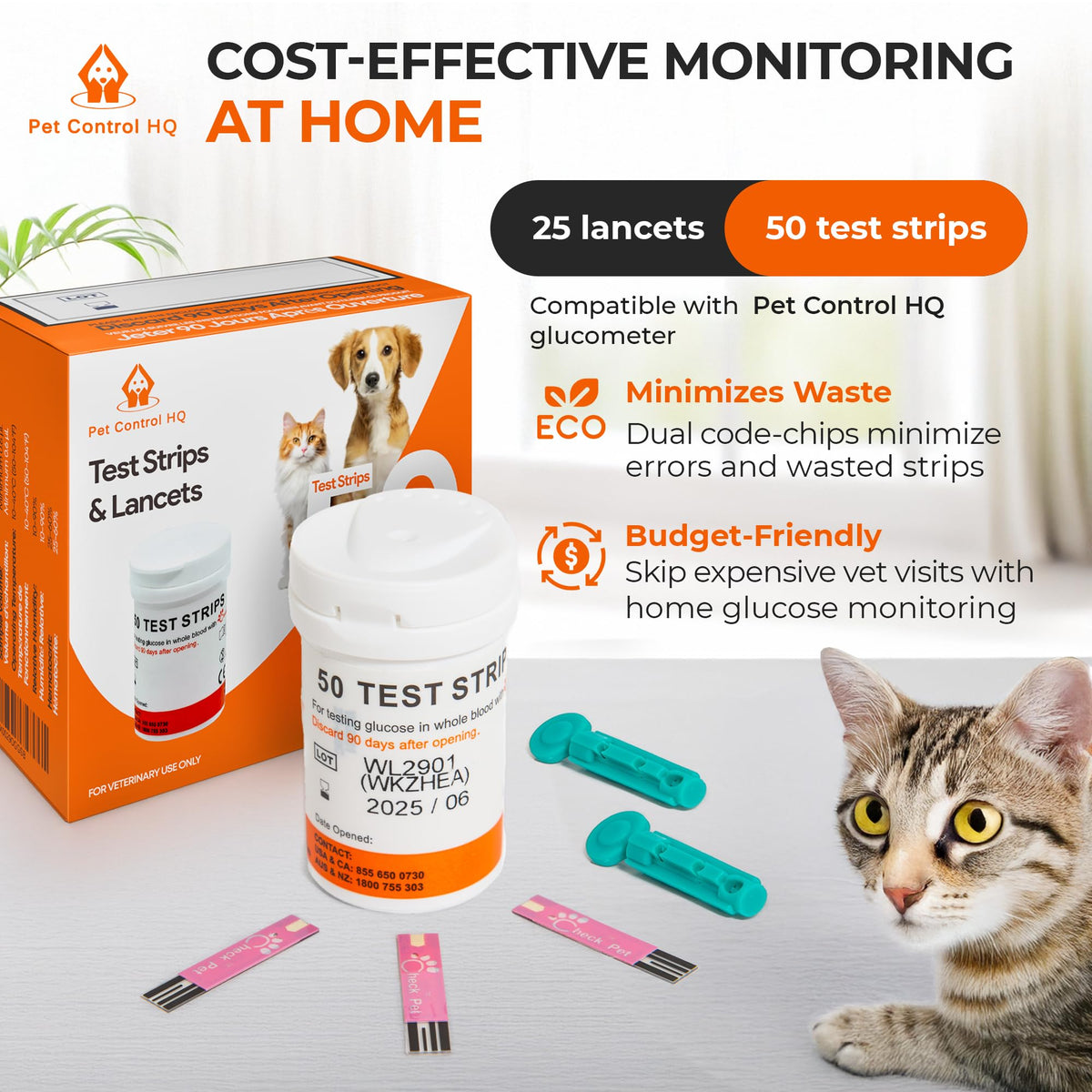 50 Test Strips Glucose Monitor F49152