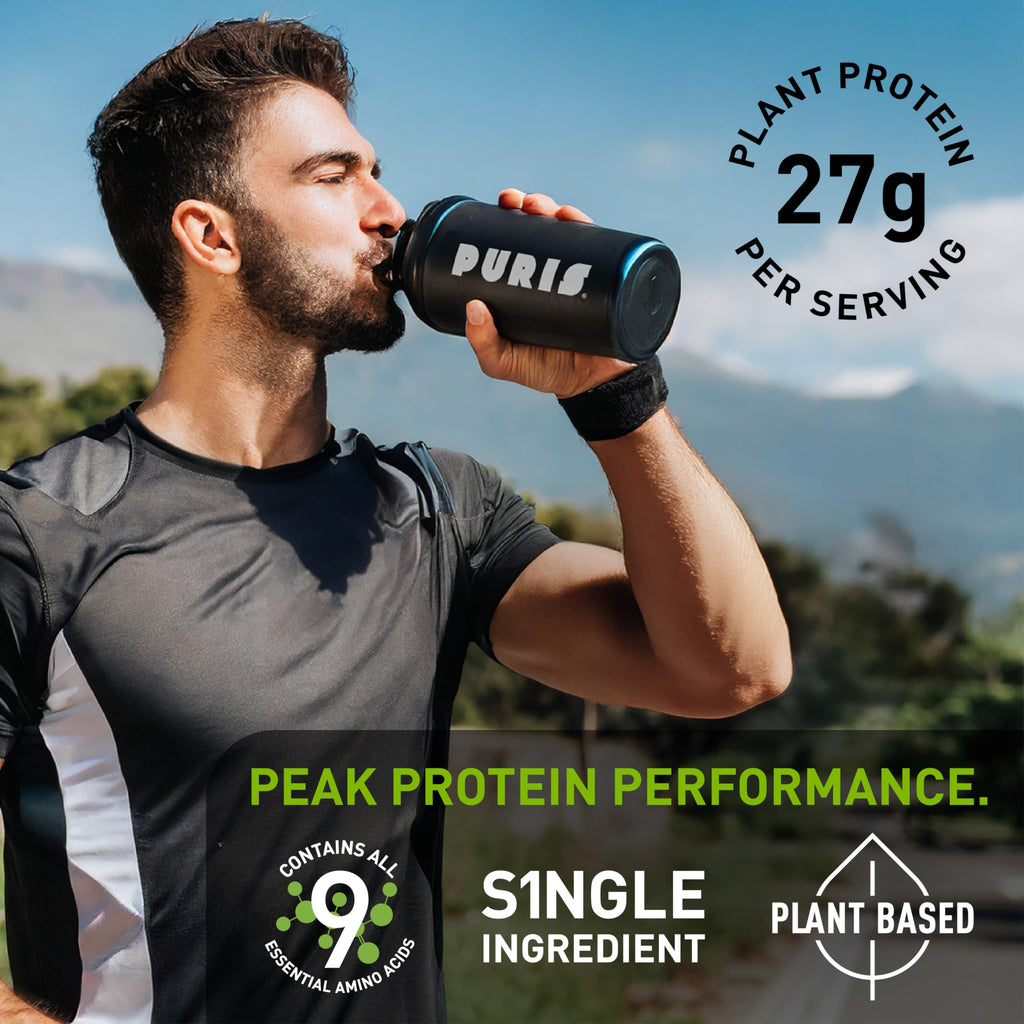 Vegan Pea Protein Powder, Unflavored, 2 lb I815
