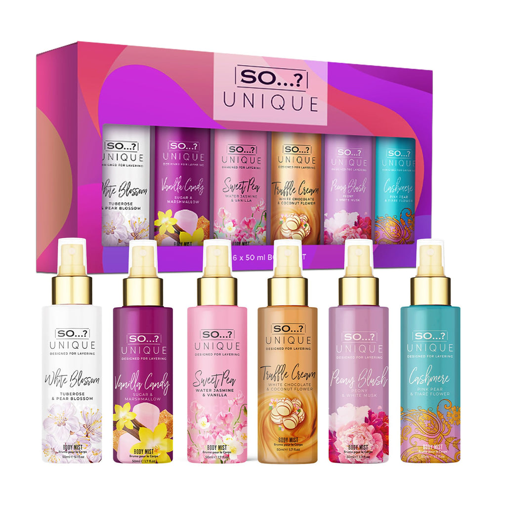 Unique Body Mist Set, 6 pcs N498641