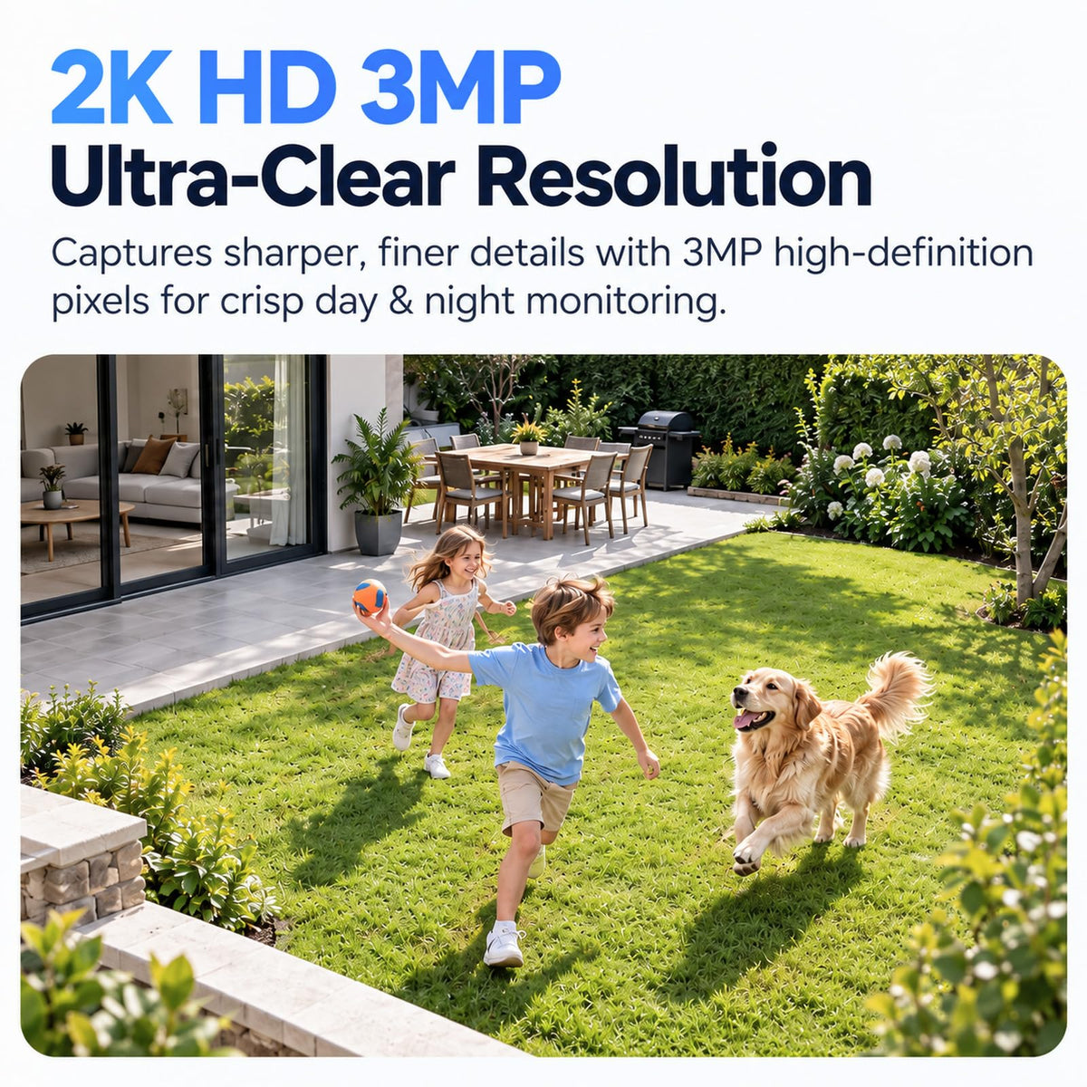 2K Light Bulb Security Camera 5G&2.4G WiFi 360° 2 Pack Q7759