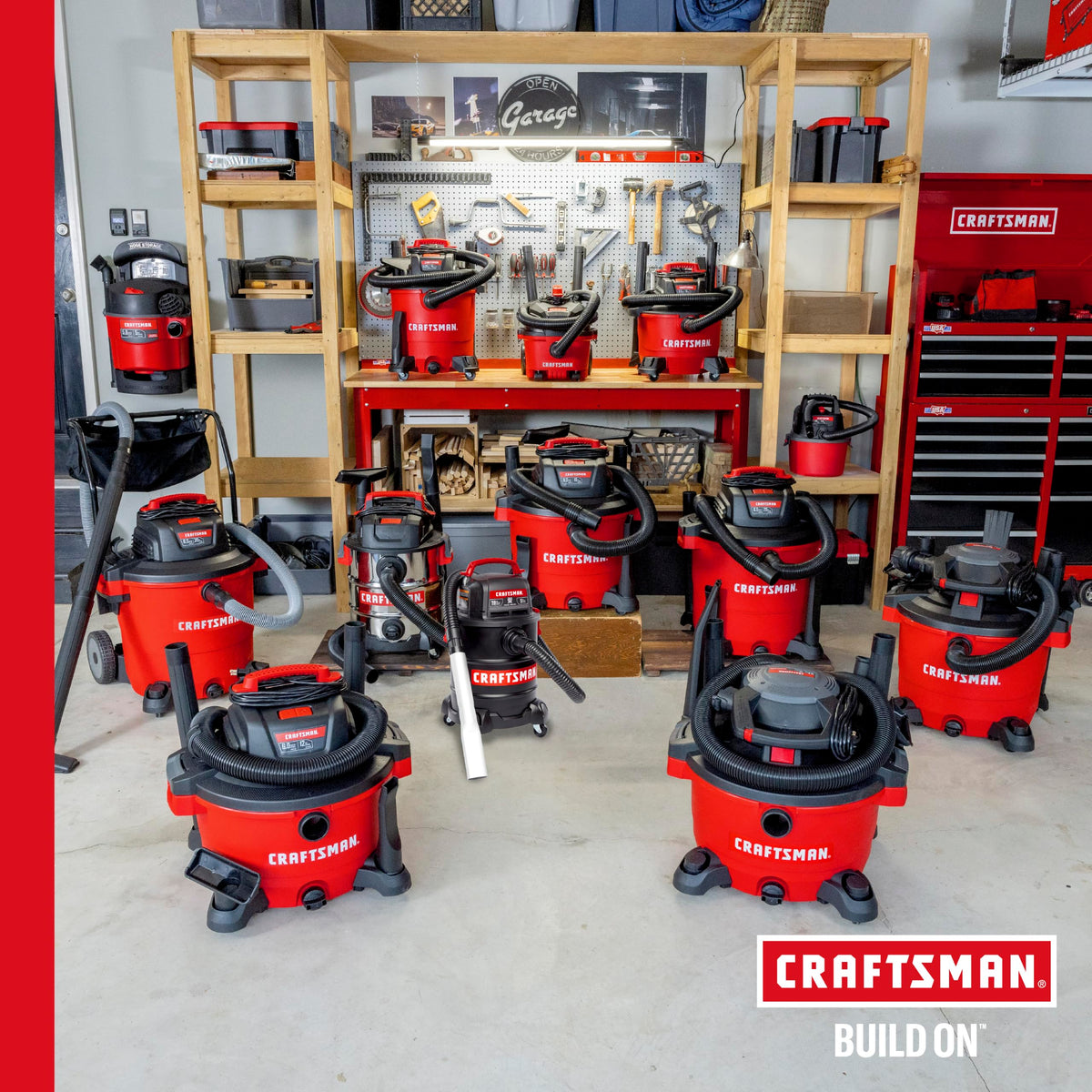 16 Gallon 6.5 Peak HP Wet Dry Shop Vacuum D822971