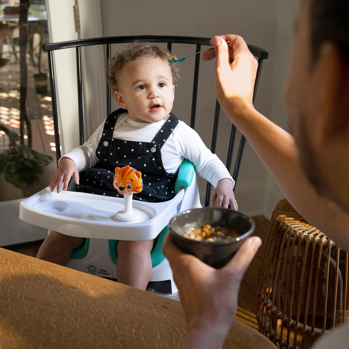Booster Feeding & Floor Activity Seat with Self-Storing Tray R8787