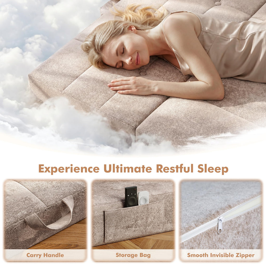 Foldable Twin 4 Inch Memory Foam Mattress G58510