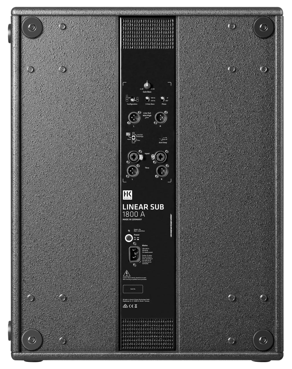 1200 Watt 18" Active Subwoofer H6091