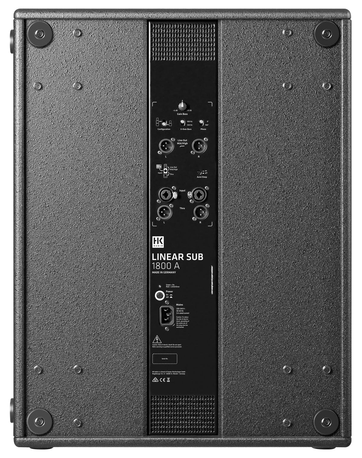 1200 Watt 18" Active Subwoofer H6091